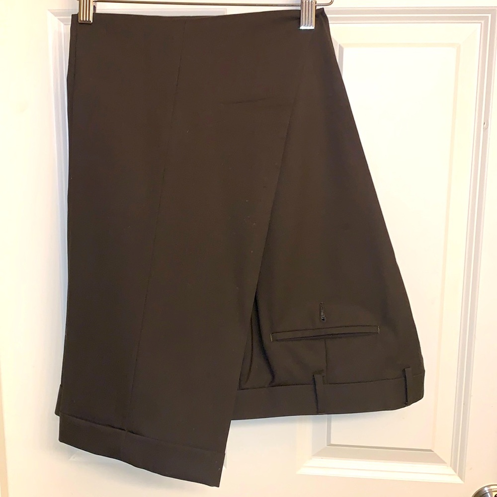 Dark brown slacks